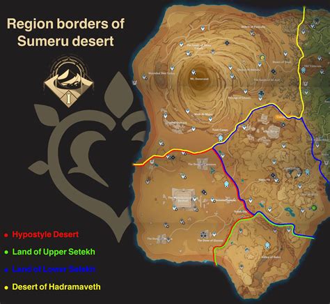 sumeru desert map|Genshin Impact Map